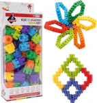 ASKATO Little Genius Screws Blocks 65 element&oacute;w