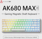 Keyboard Ajazz AK680 MAX Magnetic White (AK680-WM-W-A)