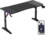 Huzaro Hero 3.6 RGB Black gaming desk
