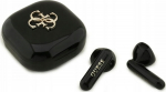 Sluchawki TWS Guess 4G Metal Logo czarny