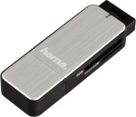 Kaardilugeja Hama USB 3.0, SD/microSD, hall