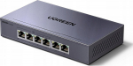 Switch Ugreen Ethernet switch 6-portowy z PoE - szary 1Gb/s