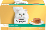 PUI PURINA Gourmet Gold Savoury cake - wet cat food - 48x85g
