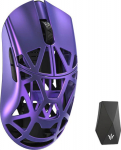 WLMOUSE Beast X Max Solid Sides Gaming Maus, Omron Optical Switches - lila