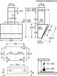 Electrolux LFV619Z Wall-mounted Black 600 m3/h