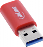 InLine InLine&reg; USB-Datenblocker, Adapter USB-A Stecker an USB-C Buchse, 5 V, 1.5 A