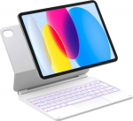 inateck KB09119-10 white iPad-QWERTY keyboard with trackpad