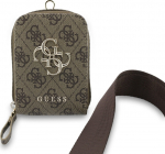 Guess 4G Stripes Phone Bag Brown