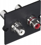 Bachmann Modular faceplate snap-in - RCA
