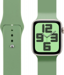 OBAL:ME Silicone Strap for Apple Watch 42-49mm M-L / green