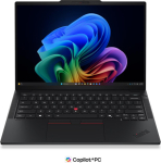 Lenovo ThinkPad T14s G7 Snapdragon | Black | 14 " | IPS | WUXGA | 1920 x 1200 pixels | Anti-glare | Snapdragon X2 Elite | X2E-80-100 | 32 GB | Soldered LPDDR5X | Solid-state drive capacity 512 GB | Qualcomm Adreno GPU | Windows 11 Pro | 802.11be | Bl ...