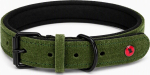ZOLUX Komfort Leather, green color &ndash; dog collar &ndash; 30 cm