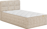 Continental bed EVENING ZONE 120x200cm, beige