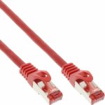 InLine Patchcord S/FTP, PiMF, Cat.6, PVC, czerwony 50m (76455R)