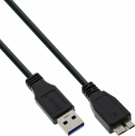 Kabel USB InLine USB-A - 2 m Czarny (35420)