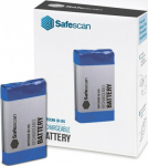 Safescan LB-205 - Akku - Safescan - Safescan 6185 money counting scale - Blau - Grau - Lithium-Ion (Li-Ion) - 1150 mAh