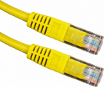 Esperanza RJ-45/RJ-45, kat.5e, U/UTP, ż&oacute;łty, 2m (EB274Y)