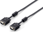 Equip VGA Kabel 1920x1080/60Hz Ferrit St/St 1.80m schwarz Polybeutel