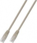 EFB Elektronik EFB RJ45 Patchkabel U/UTP Cat.5e PVC CCA 0.50m grau