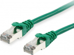 Equip Patchkabel Cat6A S/FTP 2xRJ45 7.50m green LSZH polybag