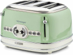 Ariete Vintage 4-Slot Toaster green