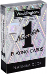 Winning Moves: Waddingtons No.1 - Platinum Playing Cards (35521)