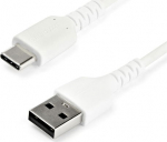 StarTech.com 2 M USB 2.0 TO USB C CABLE, CABLE WHITE ARAMID FIBER