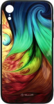 Tellur Cover Glass print for iPhone XR mesmeric