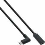 Kabel USB InLine USB-C - USB-C 2 m Czarny (35782)