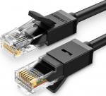 Ugreen Ethernet RJ45, Cat.6, UTP, 5m czarny, gold-plated
