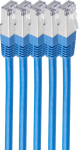 Shiverpeaks Patchkabel cat6 S/FTP LSZH VE5 blue 1m