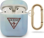 Guess GUACA2TPUMCGC02 AirPods cover Tie & Dye Collection / blue