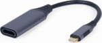 Cablexpert USB Type-C to HDMI display adapter, Space grey | A-USB3C-HDMI-01