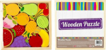 Mega Creative Wooden fruit puzzle 12 element&oacute;w