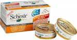 SCHESIR Chicken fillets with pumpkin in broth - wet cat food - 6x50g