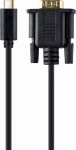 Gembird A-CM-VGAM-01 USB-C to VGA Adapter 2m / black