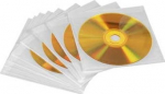 Hama CD-tasku iseliimuv, &uuml;hele, pakk (10 taskut pakis)