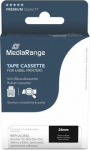 MediaRange Schriftbandka. Brother TZ-355/TZe-355 24mm 8m ws