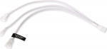 Alphacool Y-Splitter 4-Pin auf 3x 4-Pin PWM 30cm - wei&szlig;