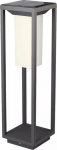 V-TAC VT-785 - LED Solar bollard light grey 3000 K Bewegungssensor