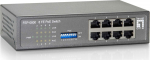 LevelOne PoE Switch 8xFE PoE 90W plastic