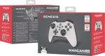 NATEC Genesis Gamepad Mangan 400 white wireless