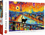 Trefl Puzzle 1000 Cats in Paris elements