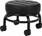 Activeshop COSMETIC STOOL DO PEDICURE H-13 CZARNY