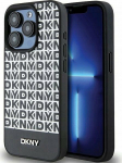 DKNY DKNY DKHMP15XPSOSPK iPhone 15 Pro Max 6.7'' czarny/black hardcase Leather Printed Pattern Metal Logo MagSafe