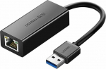 Adapter USB Ugreen Adapter sieciowy Ugreen CR111 USB 3.0 do RJ45, Gigabit Ethernet (czarny)