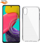 TakeMe Perfect Clear 2mm Transparent Back Wallpad Front For Samsung Galaxy M53 5G (M536B)