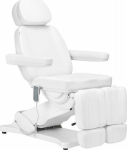Activeshop Electric beauty chair SILLON CLASSIC 3 white pedi cradle motors