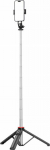 Selfie stick Hurtel Selfie stick WC13YDS telescopic tripod 1.3m z double lamp and phone holder - czarny
