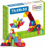 Magformers Tileblox Rainbow Set 60 element&oacute;w